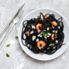Ticinella Squid Ink Spaghetti 1Kg - สปาเก็ตตี้หมึกดำ 1กก - Image 2