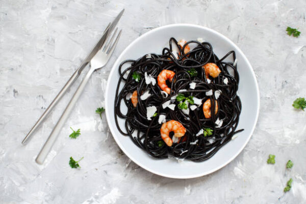 Ticinella Squid Ink Spaghetti 1Kg - สปาเก็ตตี้หมึกดำ 1กก - Image 2