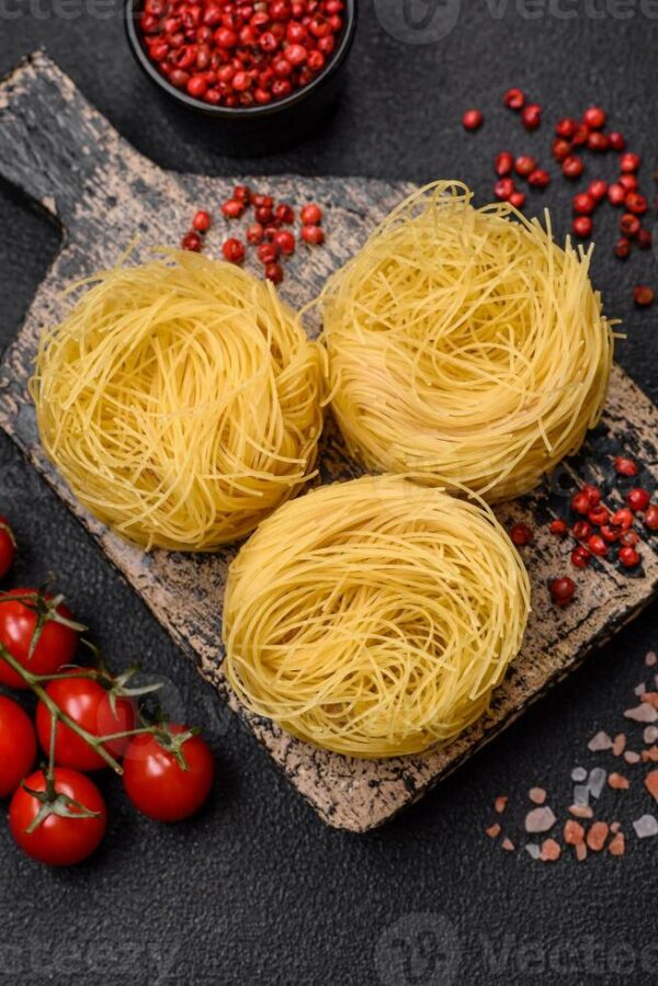 Ticinella Squid Ink Angel Hair /Capellini 1Kg - เส้นแองเจิ้ลแฮร์ หมึกดำ 1Kg - Image 3