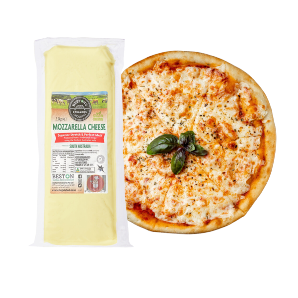 Edword Crossing Mozzarella 2.5kg ชีสยืด ชีสก้อน นมแท้ 98% - Image 2