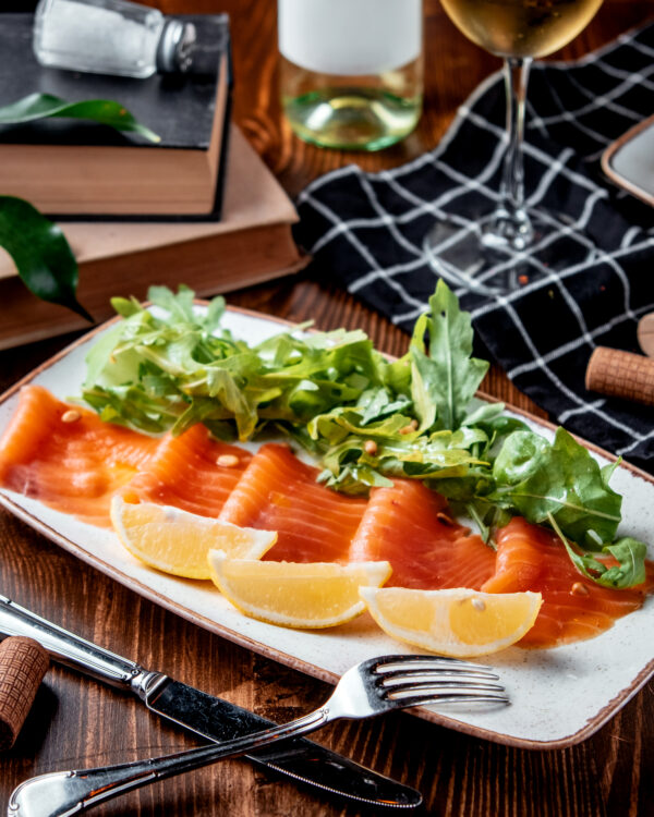 Smoked Salmon Trout Slice 100g - แซลมอนรมควัน สไลซ์ พร้อมทาน - Image 3