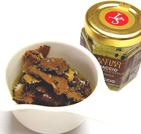 truffle slice in oil